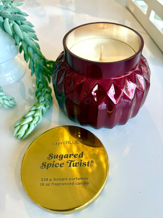 ROYAL GEM - SUGARED SPICE TWIST SIGNATURE JAR, 19