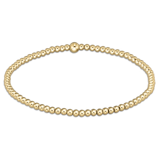 CLASSIC GOLD 2.5 MM BRACELET