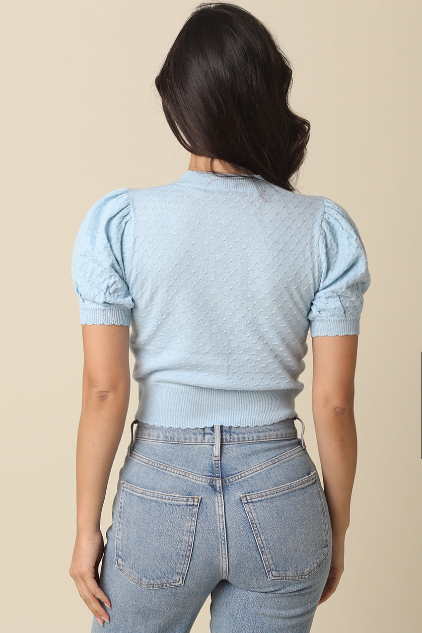 BABY BLUE SWEATER