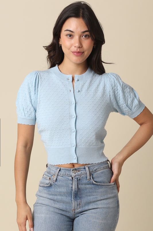 BABY BLUE SWEATER