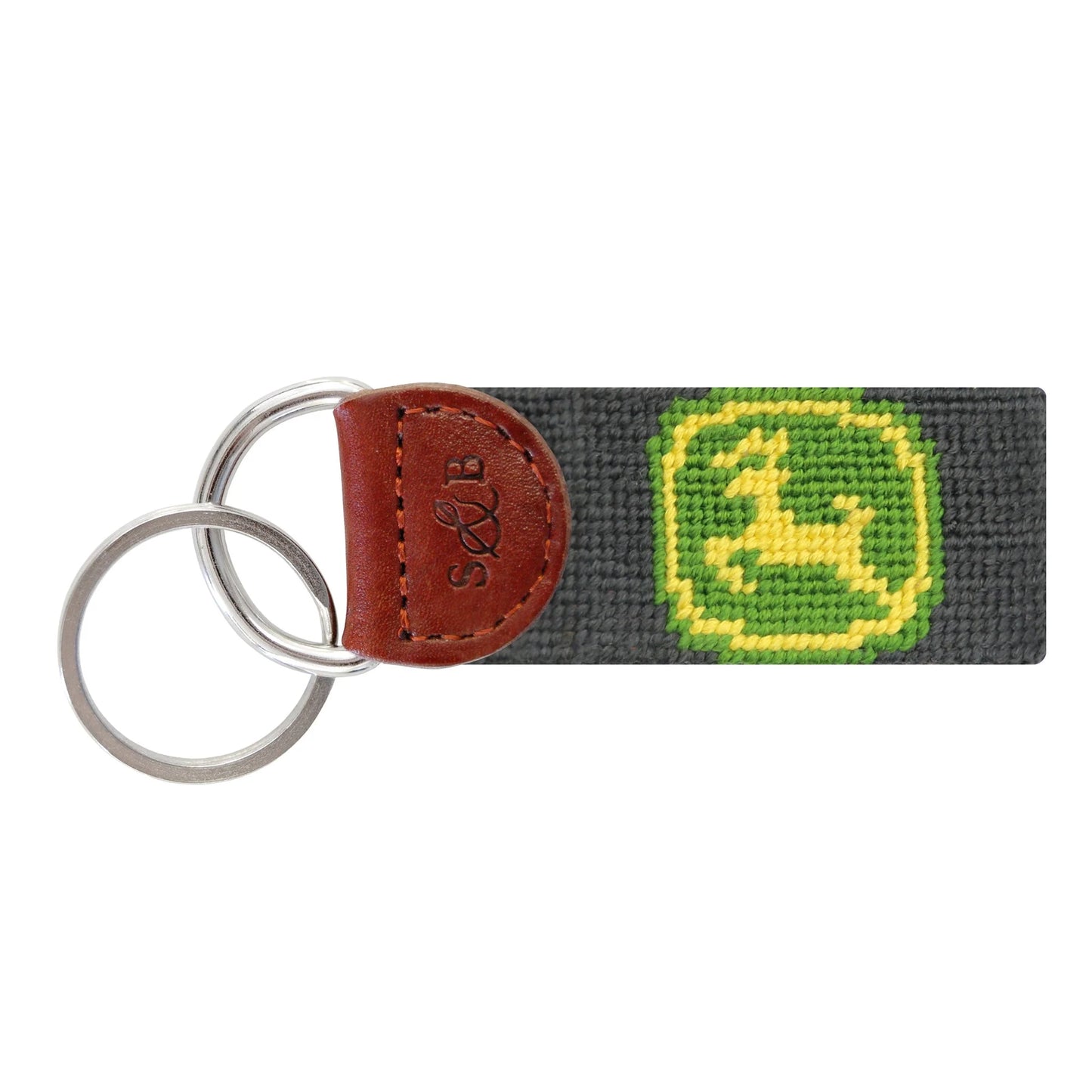 John Deere Key Fob (Charcoal)