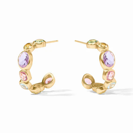 Kaleidoscope Hoop Multi Stone M