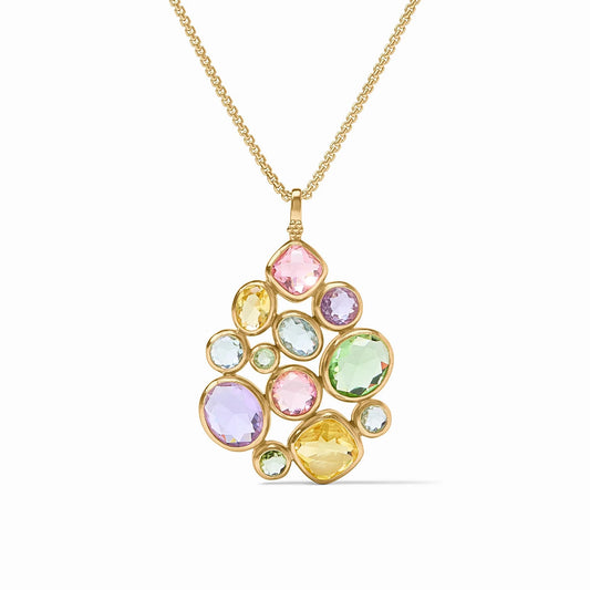 Kaleidoscope Statement Pendant Multi Stone