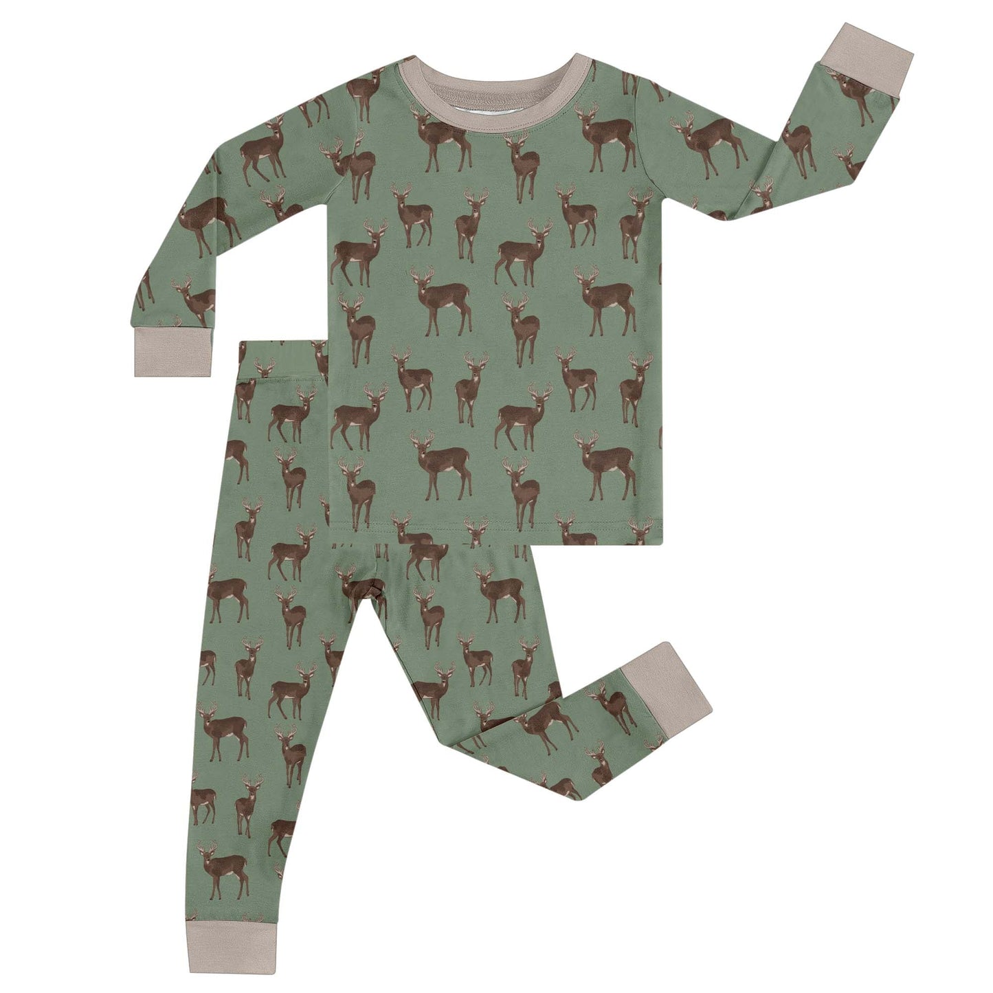LS/P 2PC PJs - Whitetail Deer 2T