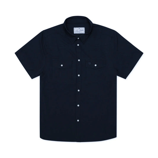 Performance Western Shirt - Navy Medium