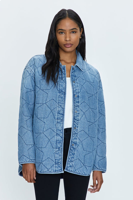 ALYSSA OVERSIZED QUILTED SHACKET