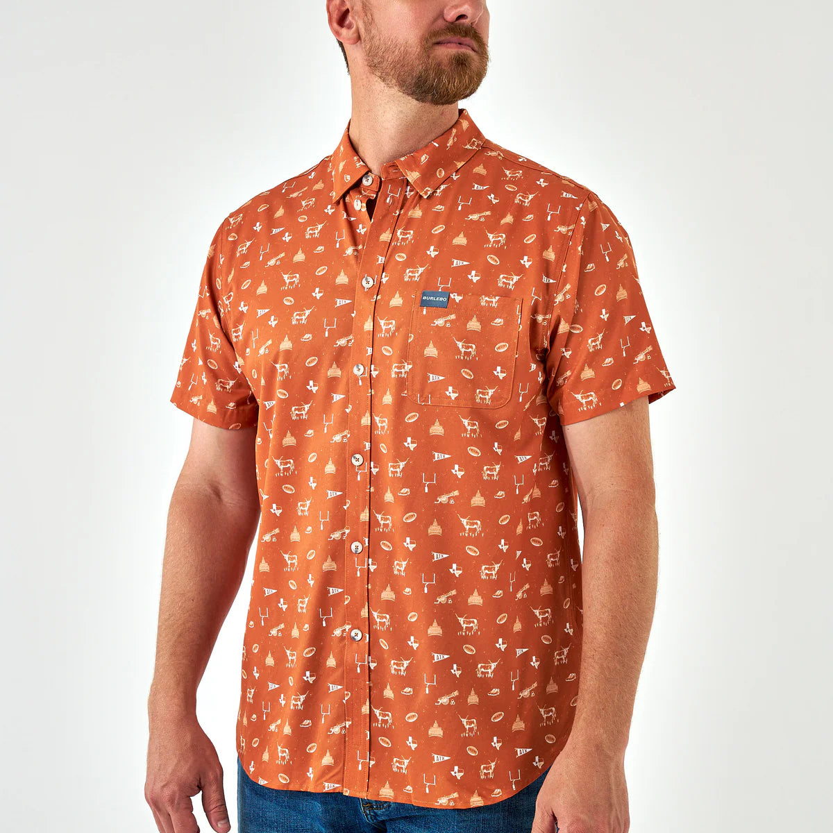 Performance Button Up - Gameday In Austin XXLarge