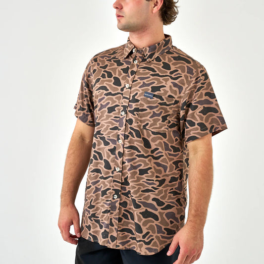 Performance Button Up - Gauge Camo XLarge