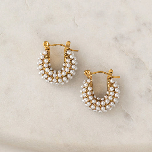 Perla Earrings - Gold