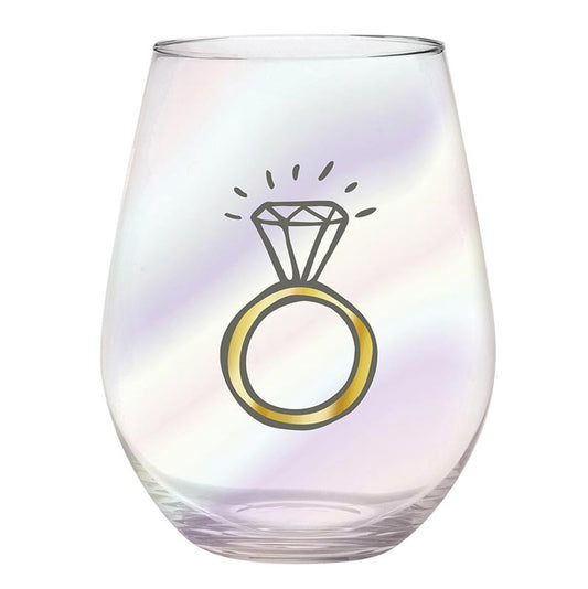 Jumbo Wine Glass-Ring