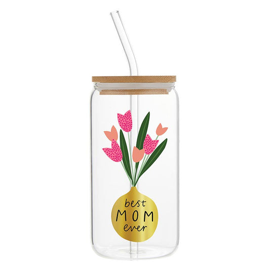 Glass Tumbler-Best Mom Ever