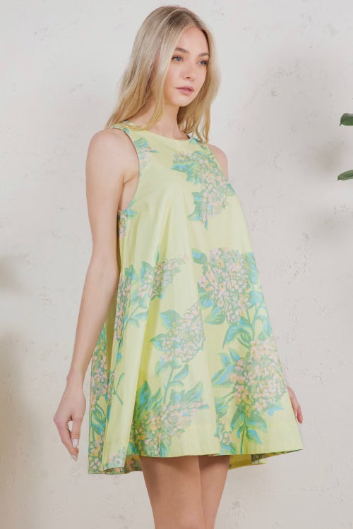 HALTER NECK SHIFT DRESS