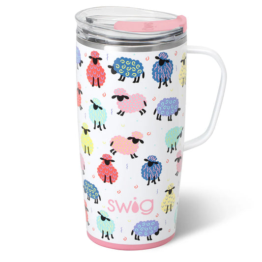 Counting Sheep Travel Mug 22oz