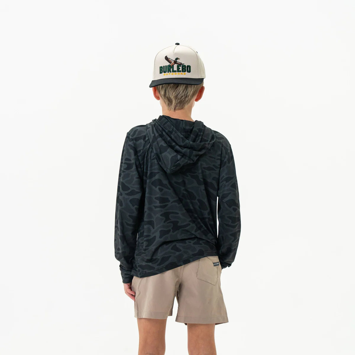 Youth - Performance Hoodie - Black Camo Xsmall (4)