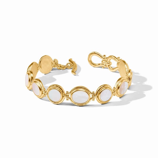 Saratoga Tennis Bracelet Mother of Pearl