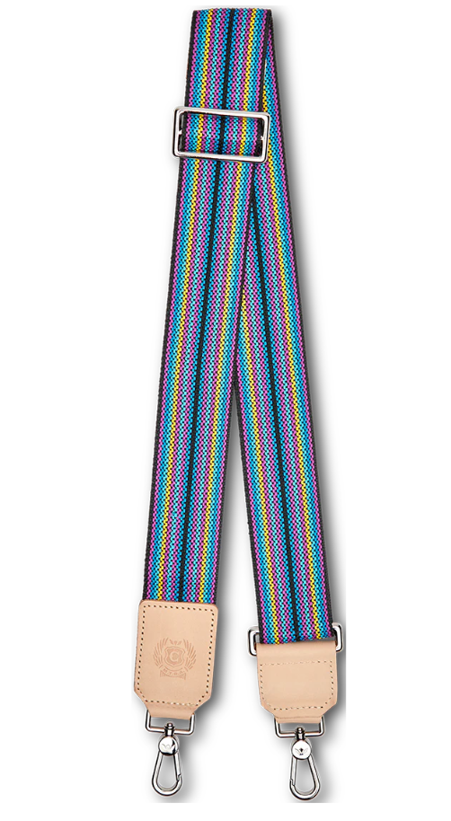 Crossbody Strap, 53mm Blueberry Webbing