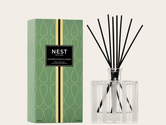 Reed Diffuser 5.9 fl.oz/175 ml SANTORINI OLIVE & CITRON