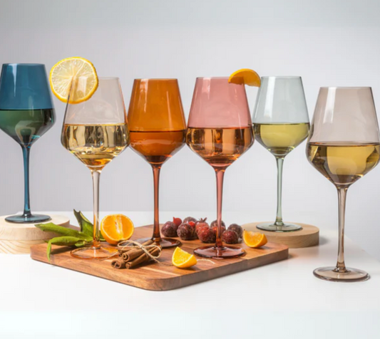 S/6 Wine Multi-colored