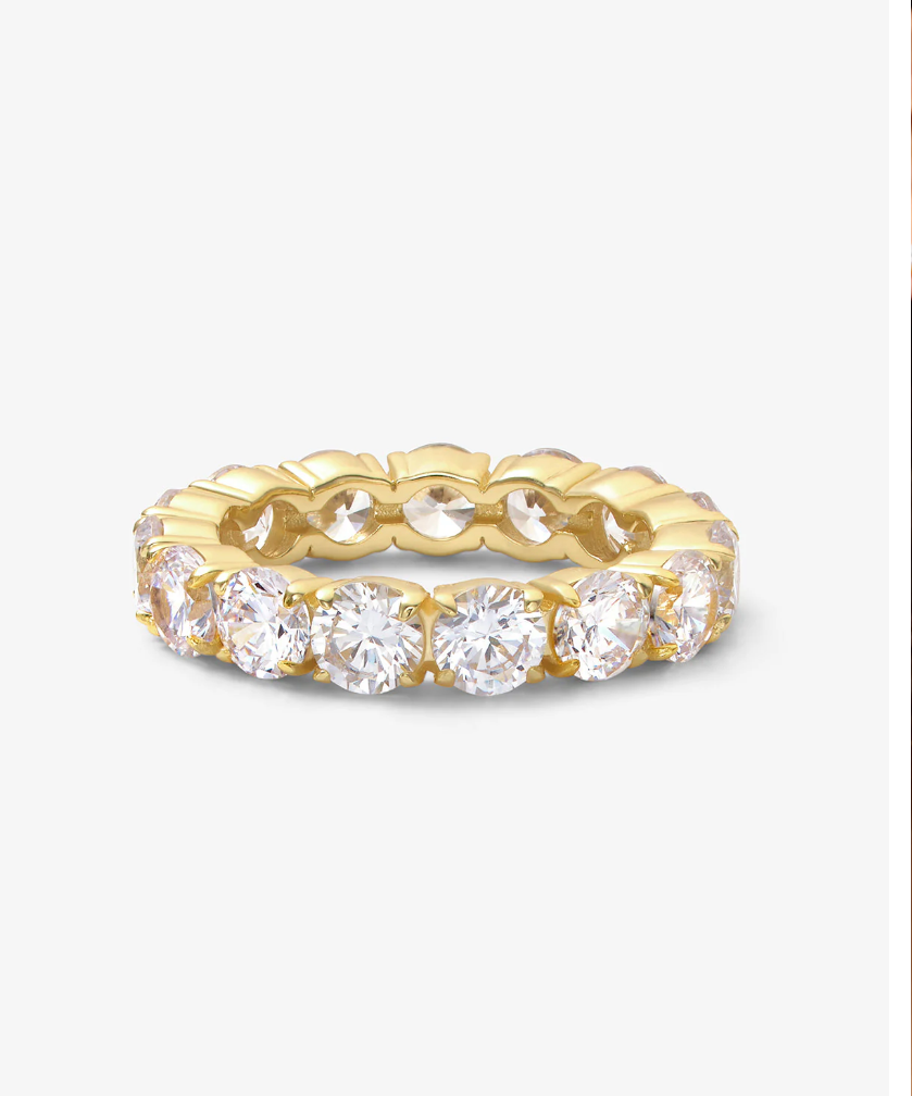 Grand Heiress Ring GOLD-WHITE 8