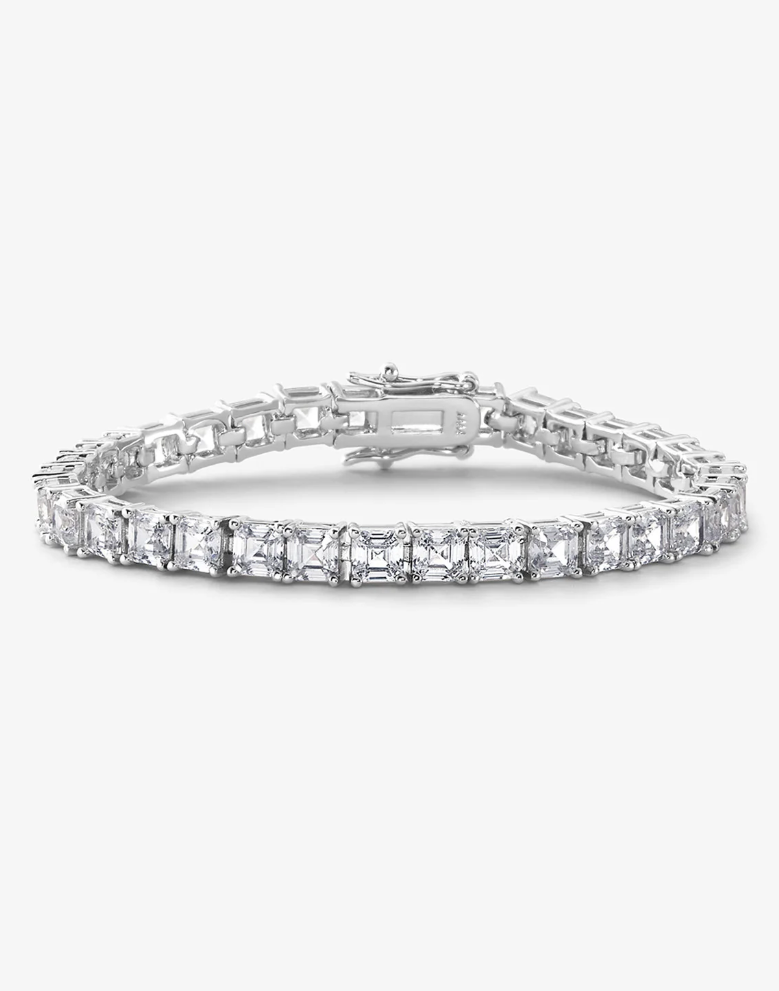 Lil Queen's Tennis Bracelet SILVER-WHITE 7