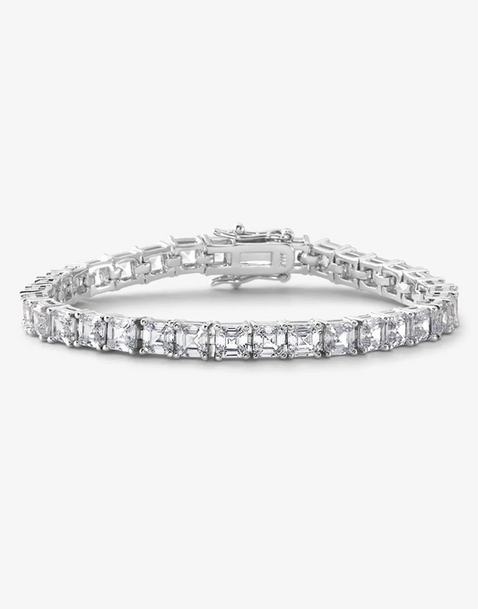 Lil Queen's Tennis Bracelet SILVER-WHITE 7