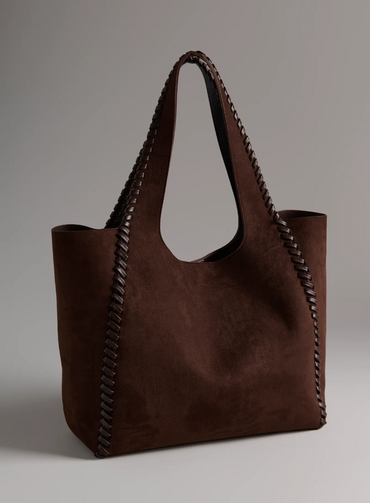PIPER TOTE, CHOCOLATE