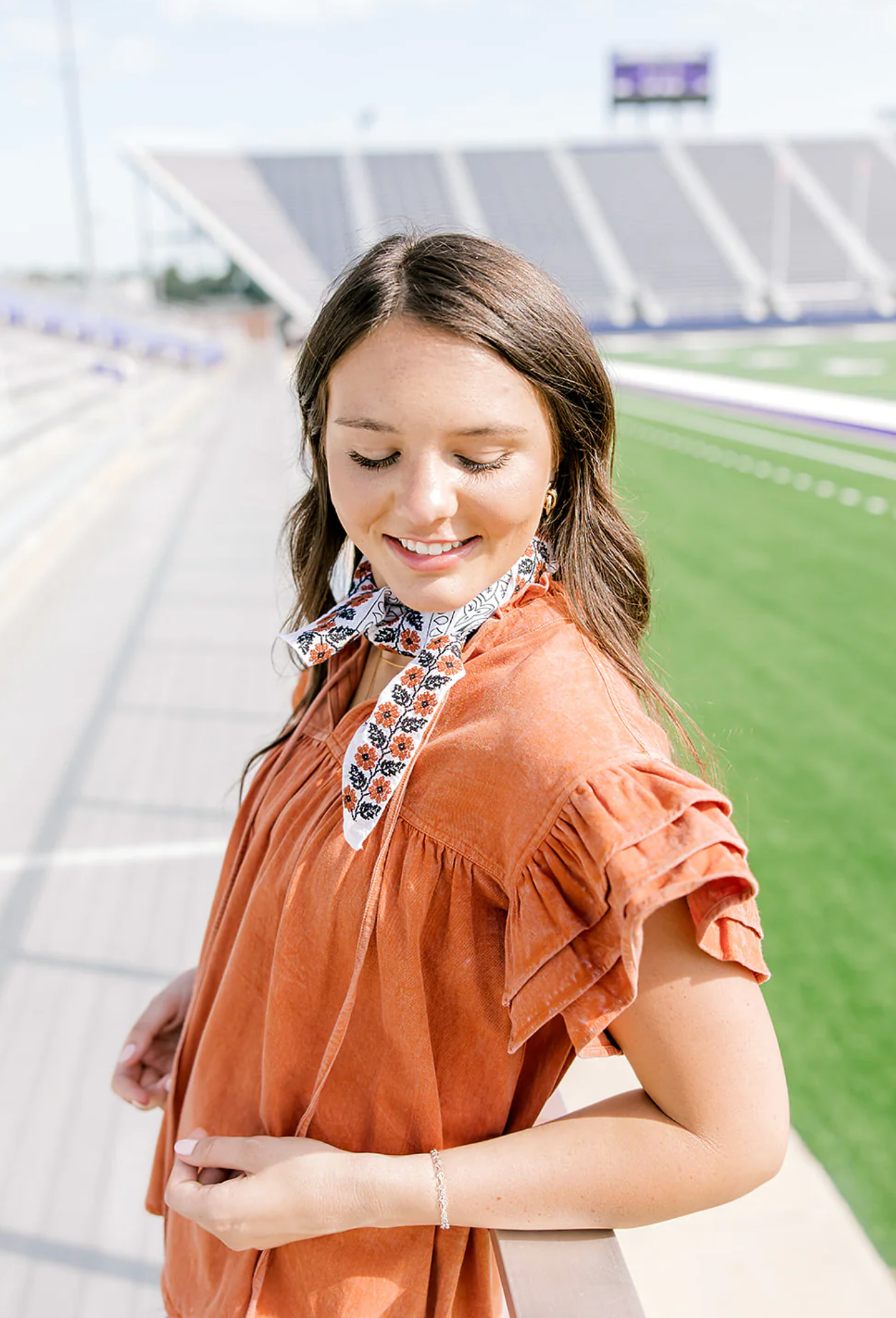 Frilly's-Burnt Orange