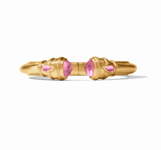 Cannes Demi Cuff-Iridescent Tourmaline Pink-OS