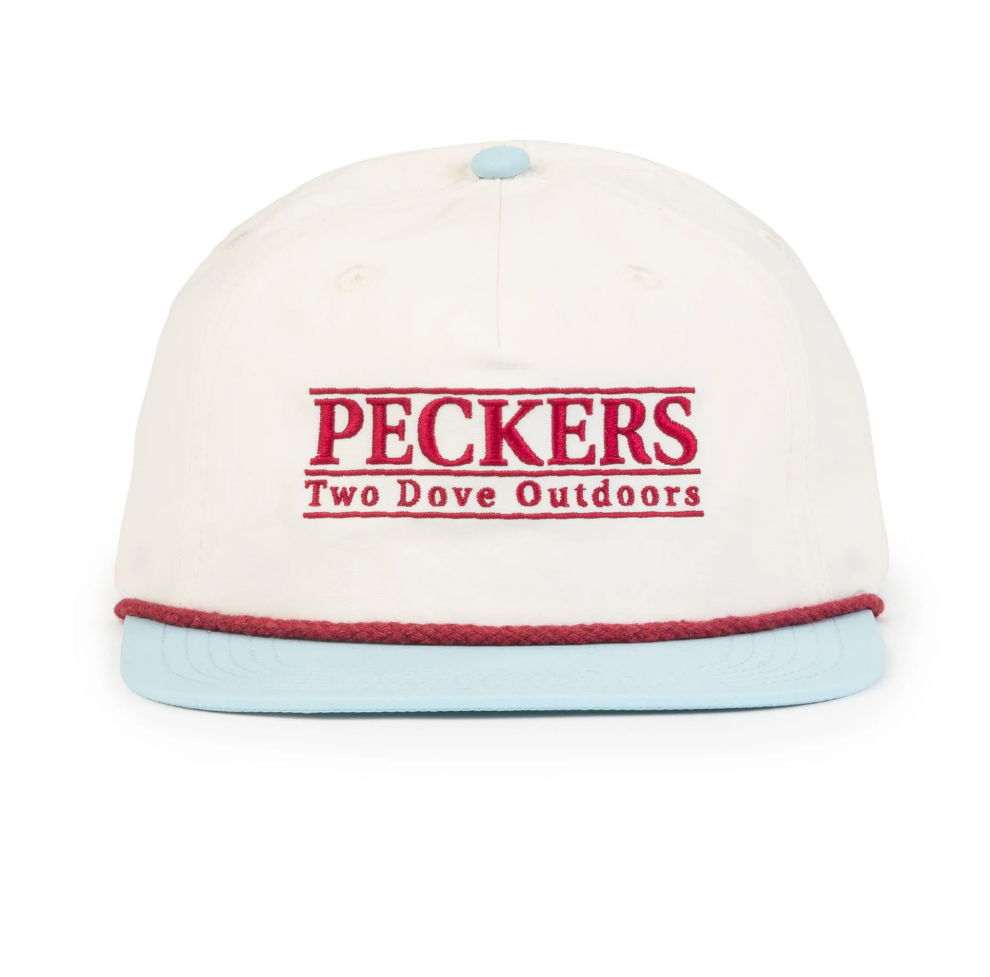Peckers Hat - Tan/Blue