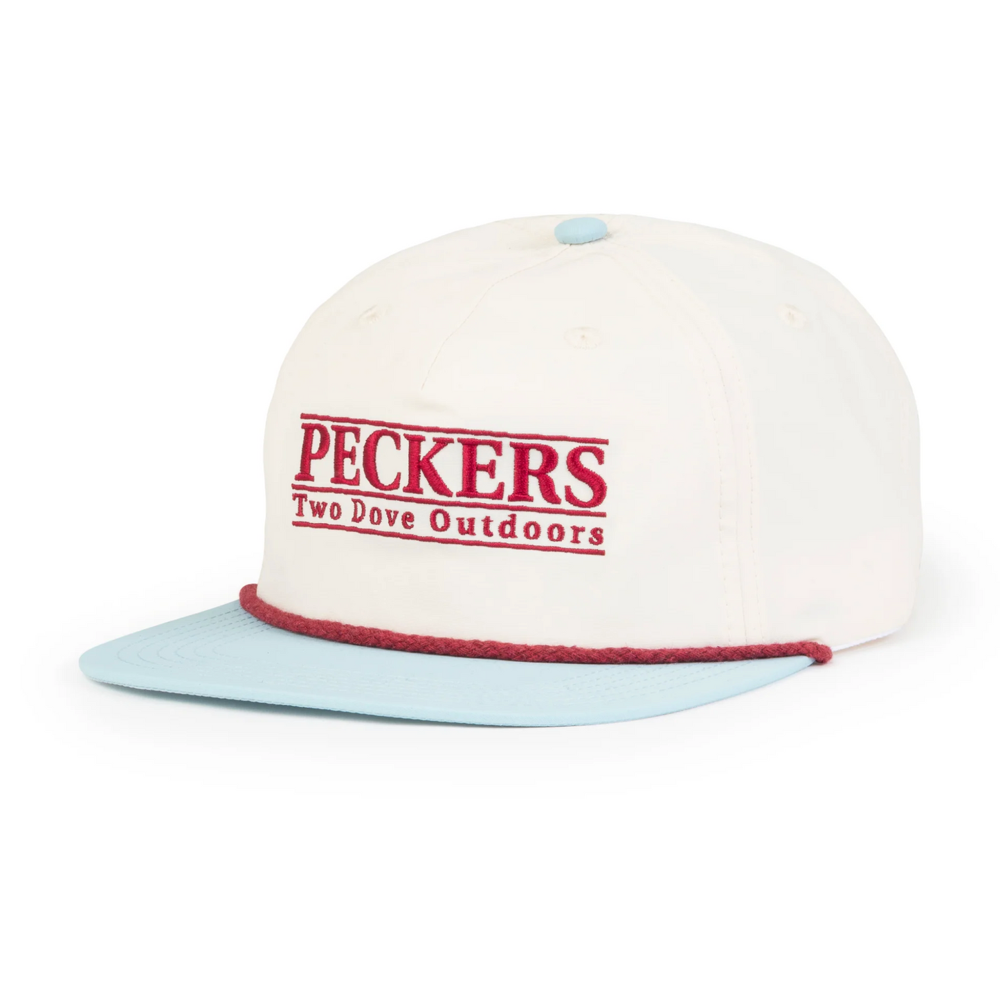 Peckers Hat - Tan/Blue