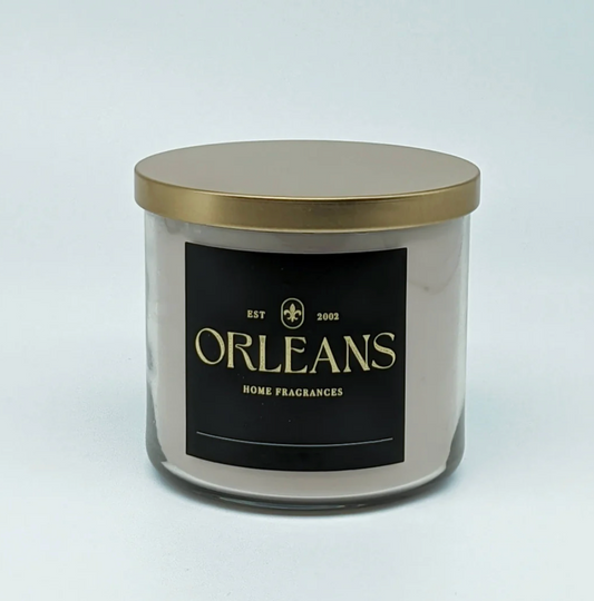 3-Wick Elite Candle- Sandalwood & Leather