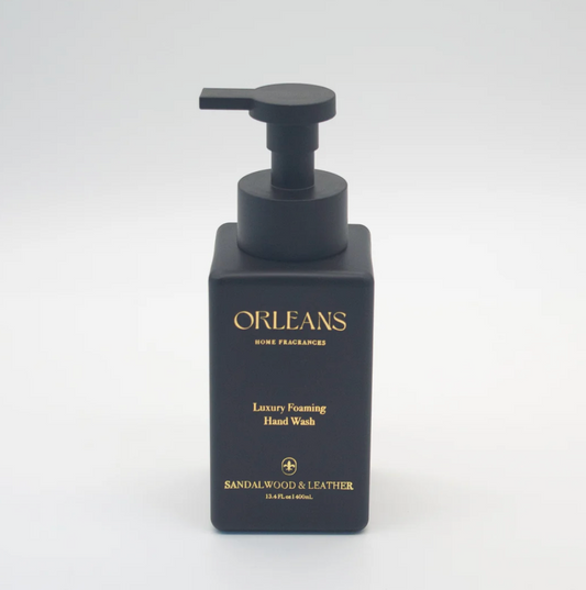 FOAMING HAND WASH- SANDALWOOD & LEATHER