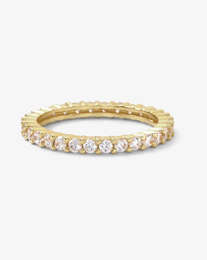 The Baby Heiress Ring GOLD-WHITE 8
