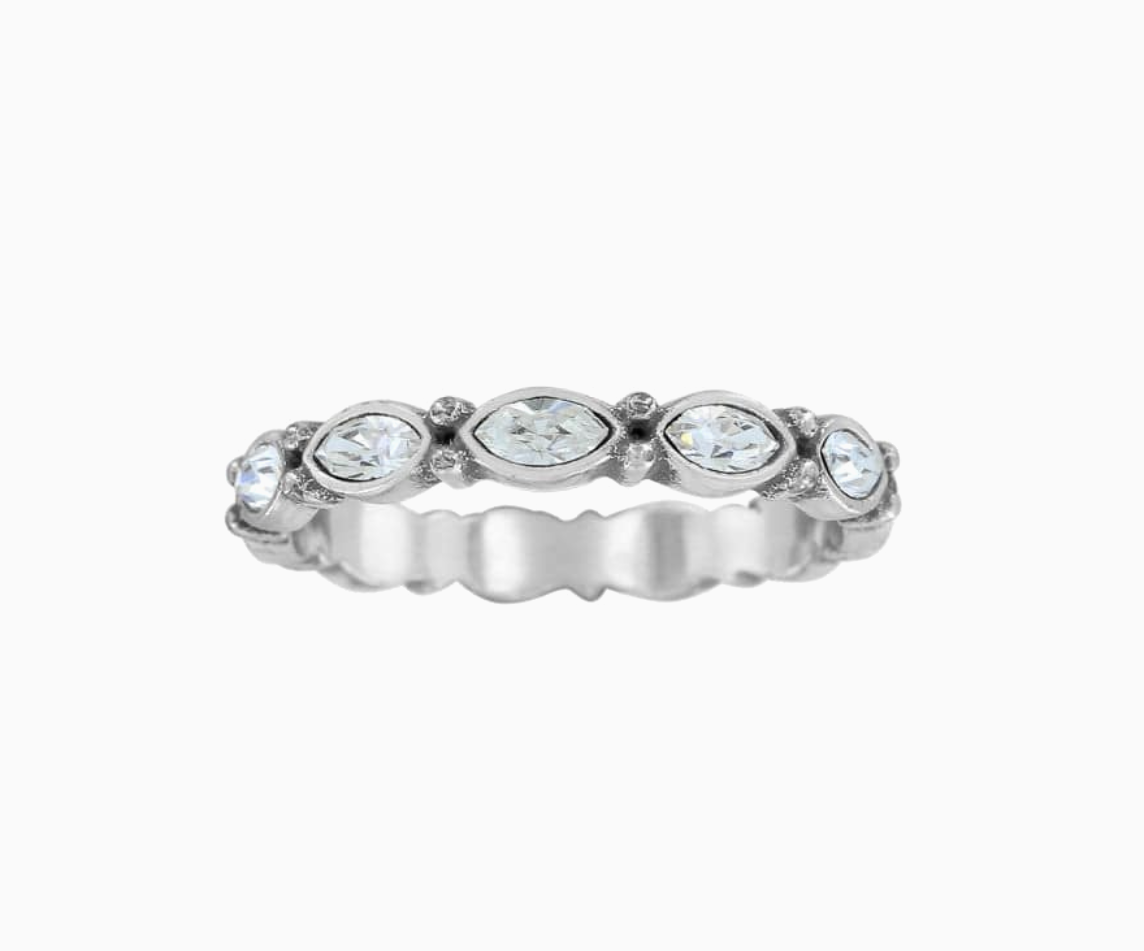 Scalloped Stack Ring 7