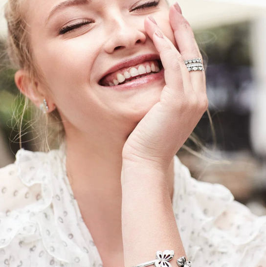 Scalloped Stack Ring 7
