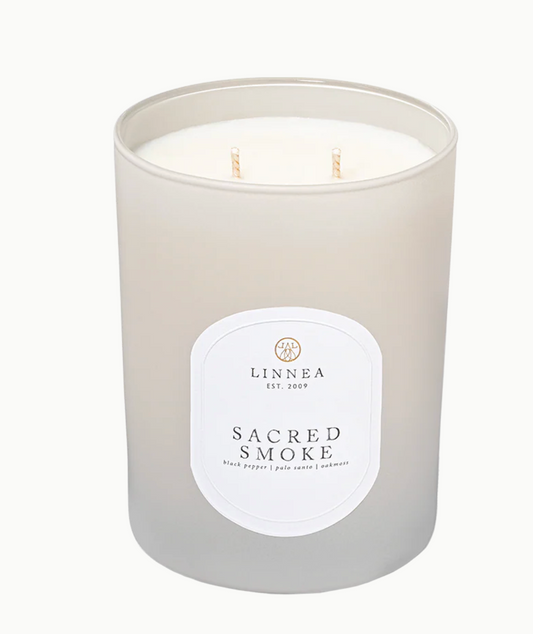 Sacred Smoke Large Candle