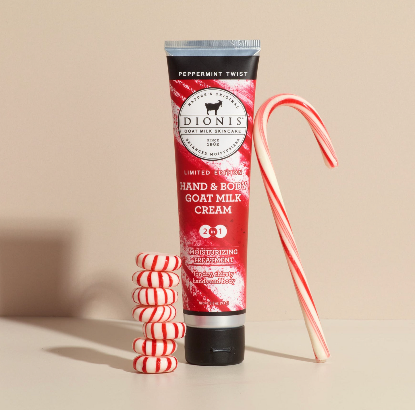 3.3 oz Peppermint Twist Hand & Body Cream