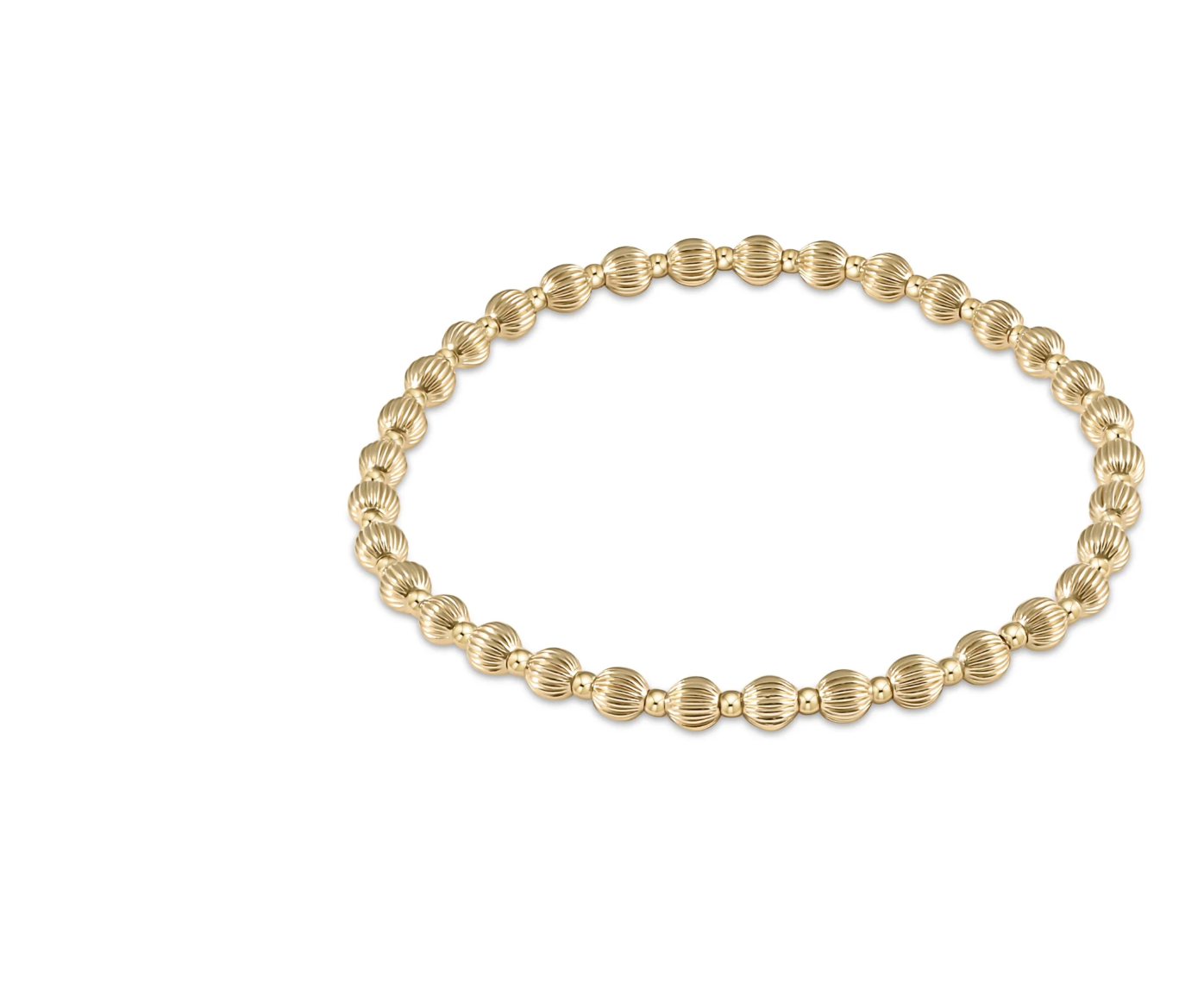Dignity Grateful 4mm bracelet- Gold