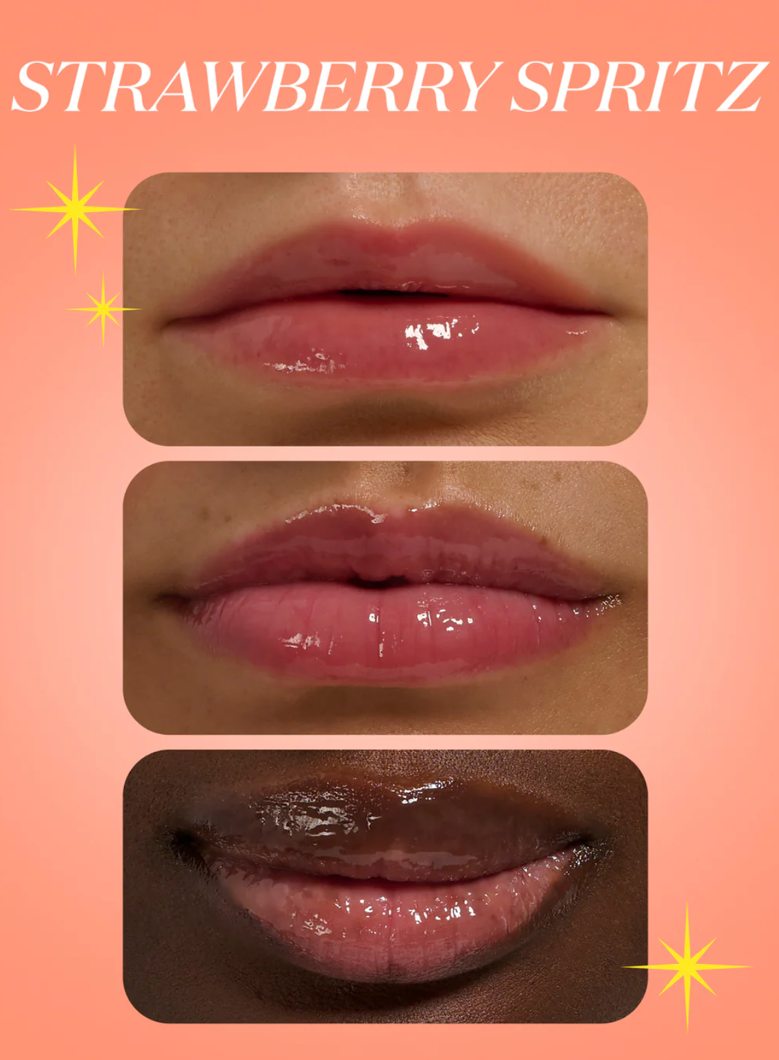 Glow Gloss Lip Balm SPF 40 Strawberry Spritz