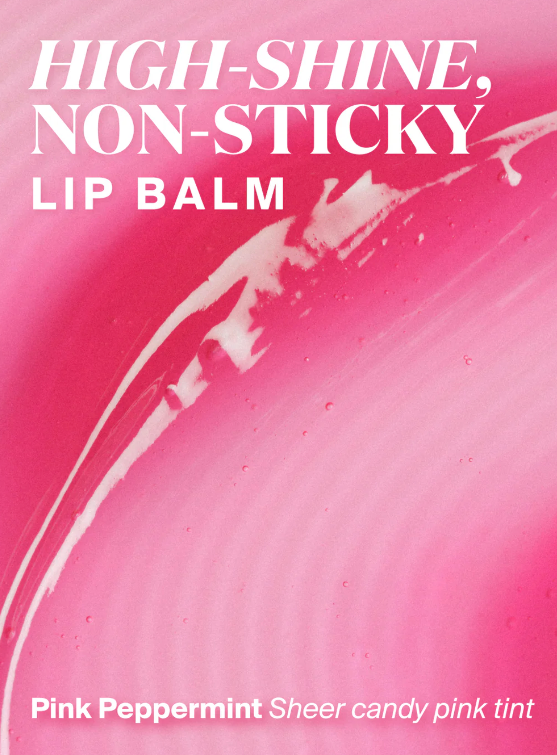 Glow Gloss Lip Balm SPF 40 Pink Peppermint