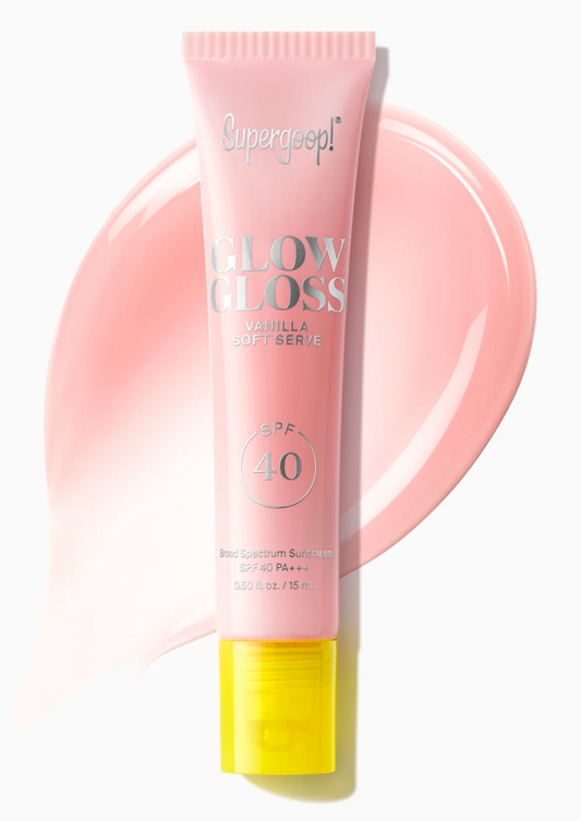 Glow Gloss Lip Balm SPF 40 Vanilla Soft Serve