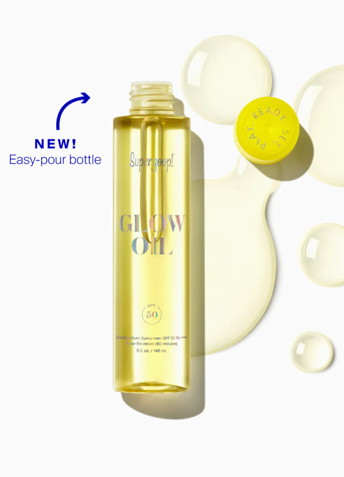 Glow Oil SPF 50, 5oz