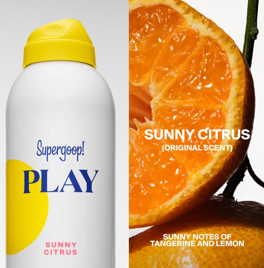 PLAY Antioxidant Body Mist SPF 50 with Vitamin C - Sunny Citrus 6oz
