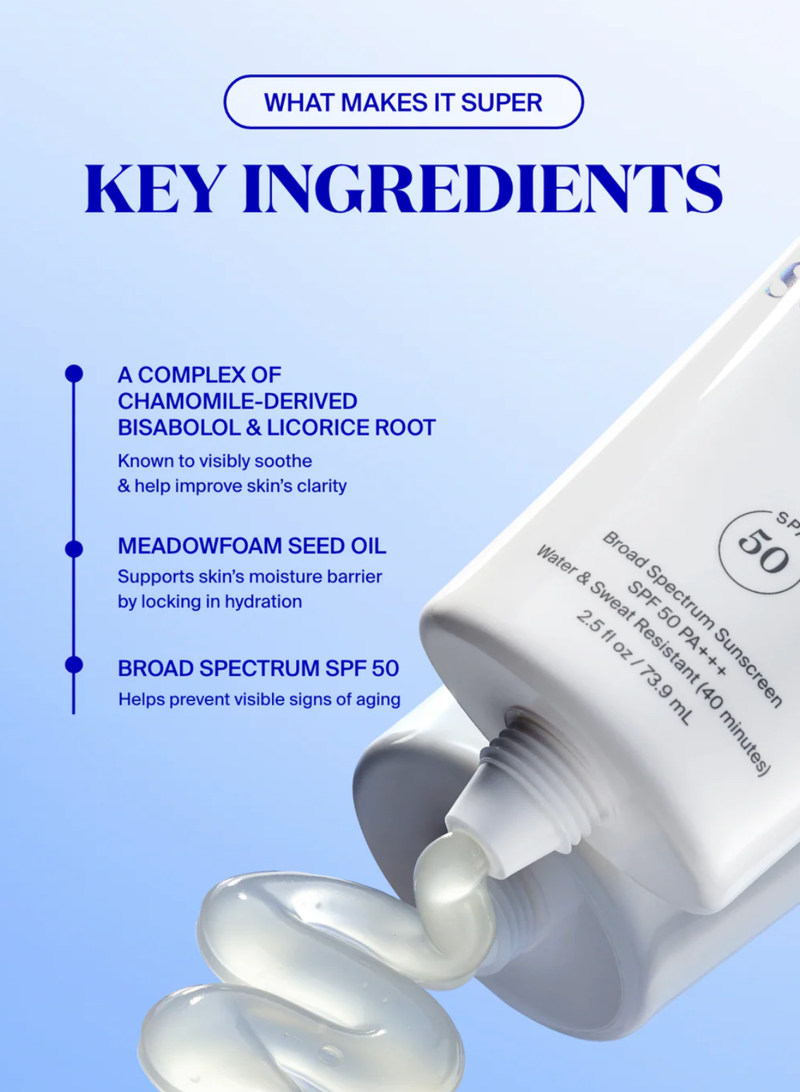 Unseen Sunscreen SPF 50 - 2025 Reform - 0.68 fl. oz. / 20mL