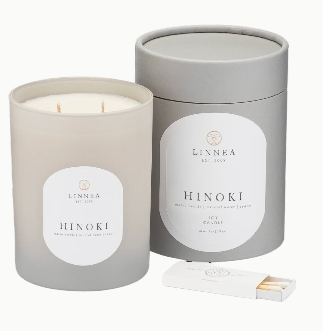 Hinoki Large Candle