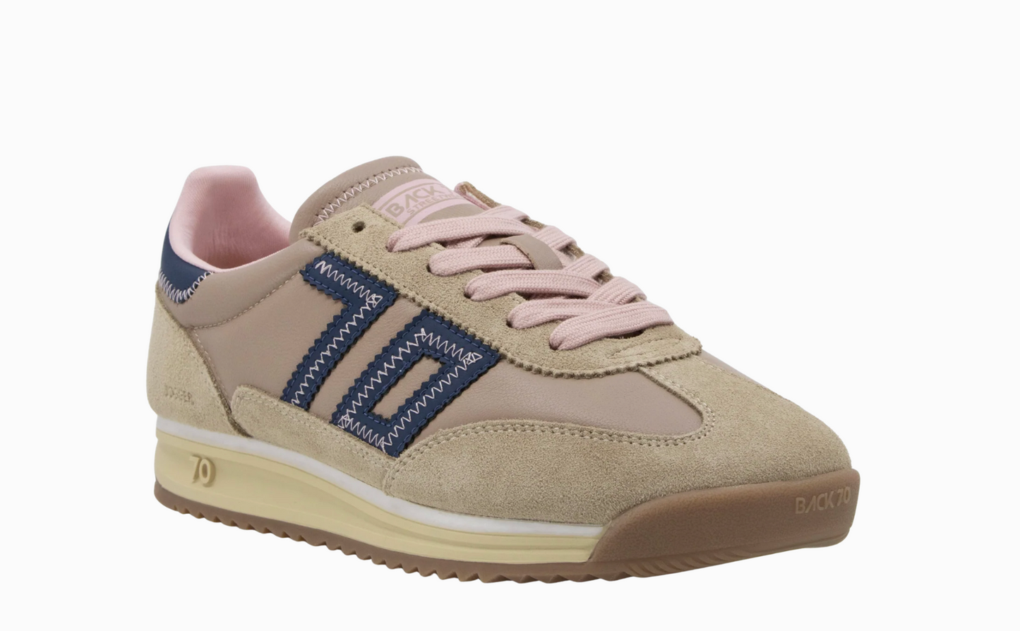 BACK 70 JOGGER Z CAMEL NAVY PINK