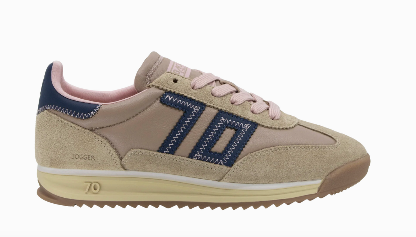 BACK 70 JOGGER Z CAMEL NAVY PINK