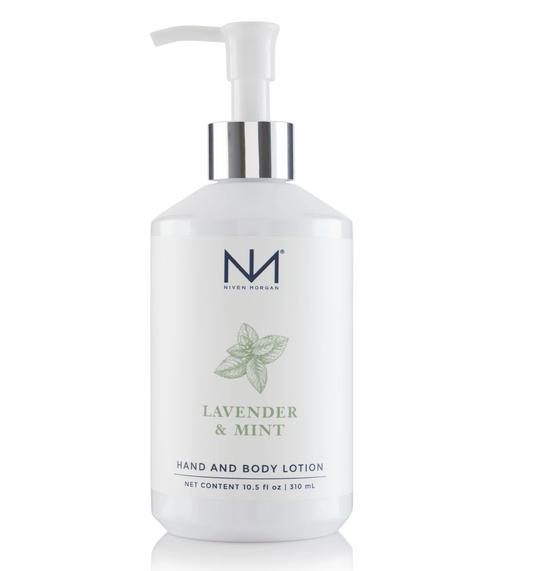 Lavender & Mint Hand and Body Lotion 10.5 oz