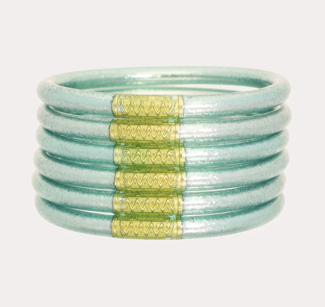 MINT-All Weather Bangle-Set of 6