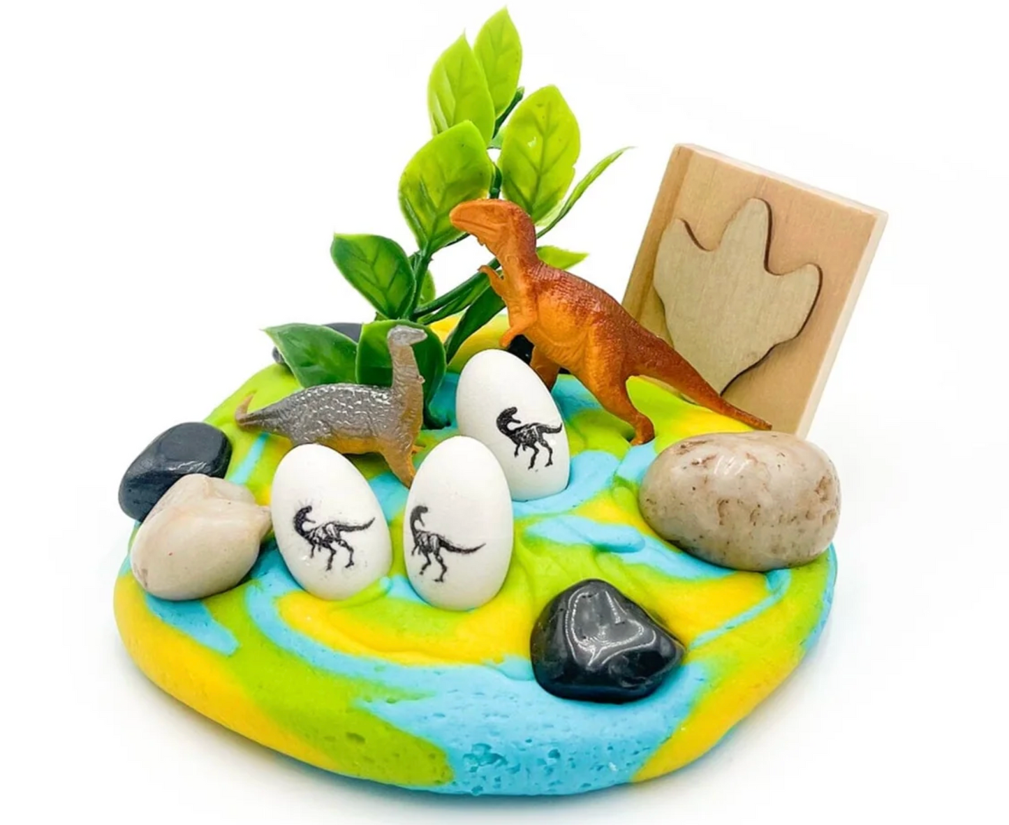 GRAB & GO DOUGH JAR - DINOSAUR